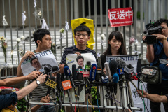香港抗議者擔心北京方面的反彈(圖)