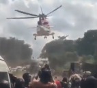 有錢就是狂奈及利亞富豪遇塞車Call直升機接送(組圖)