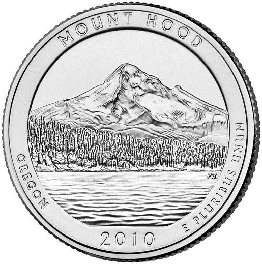 俄勒冈州胡德山国家历史公园流通纪念币