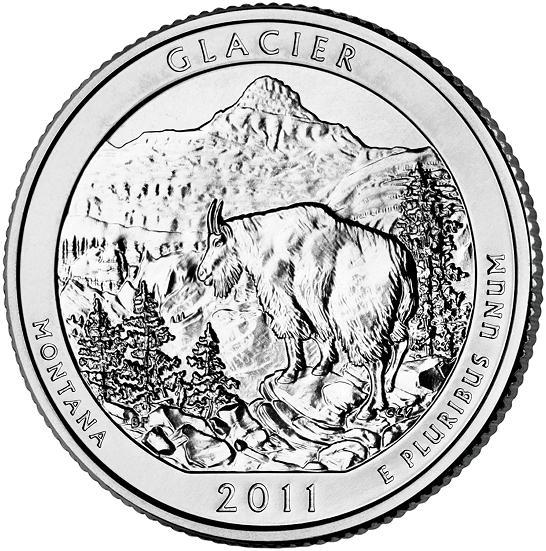 蒙大拿州冰川国家公园流通纪念币