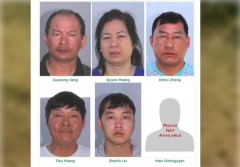 FBI加州大規模掃毒被捕的絕大多數是亞裔(圖)