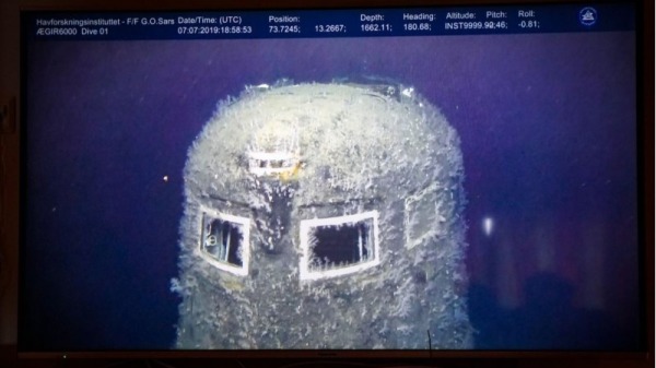 1989年4月7日，蘇俄核子動力潛艦「共青團員號」發生失事沉沒，日前俄國和挪威兩國組成的科學團隊，針對失事的潛艦進行調查與監控海水污染情形，且拍攝到一些畫面