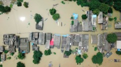 暴雨橫掃南中國近2000萬人受災(圖)