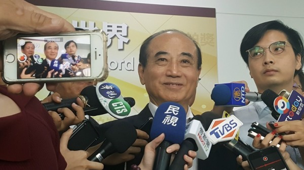 前立法院長王金平回應高雄市長韓國瑜勝出國民黨總統初選。