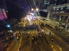 美敦促香港各方克制川普：見此情形很難過(圖)