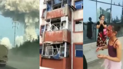 河南氣化廠大爆炸15死15傷污水外洩(圖)