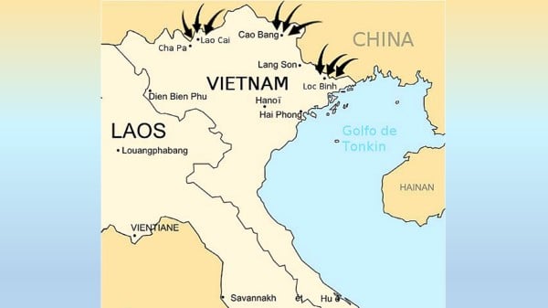 中共于1979年对越南发起的攻势。