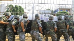 74集團軍暴恐演習北京準備鎮壓香港(圖)