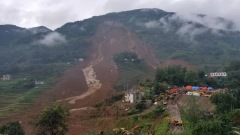 揪心貴州山崩一家18口16人被埋最小不滿2個月(圖)