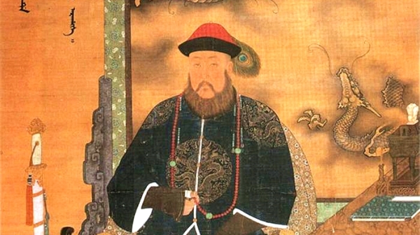 明朝亡于李自成，吴三桂却大开城门而使清兵入关，所以“创业太易”，图为多尔衮。