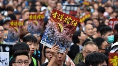 反送中示威者入選時代雜誌黃之鋒：抗爭打動國際(組圖)