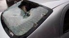江蘇冰雹大如拳頭砸壞車輛打穿屋頂(圖)