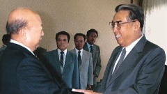 罕见韩国前外长次子崔仁国投奔朝鲜(图)