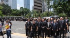 港三千法律界黑衣游行反对律政司政治检控(组图)