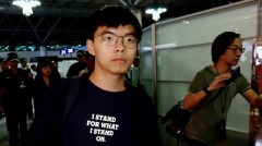 黃之鋒籲美中談判納「人權條款」中國爆氣回應(圖)