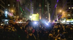 傳中共設計員警殉職港民高喊「驅除共黨」(組圖)