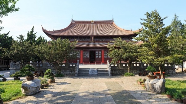苏州市是天下状元第一市，图为苏州文庙大成殿。
