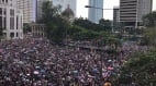 數萬港人集會遊行促美通過《香港人權與民主法案》(組圖)